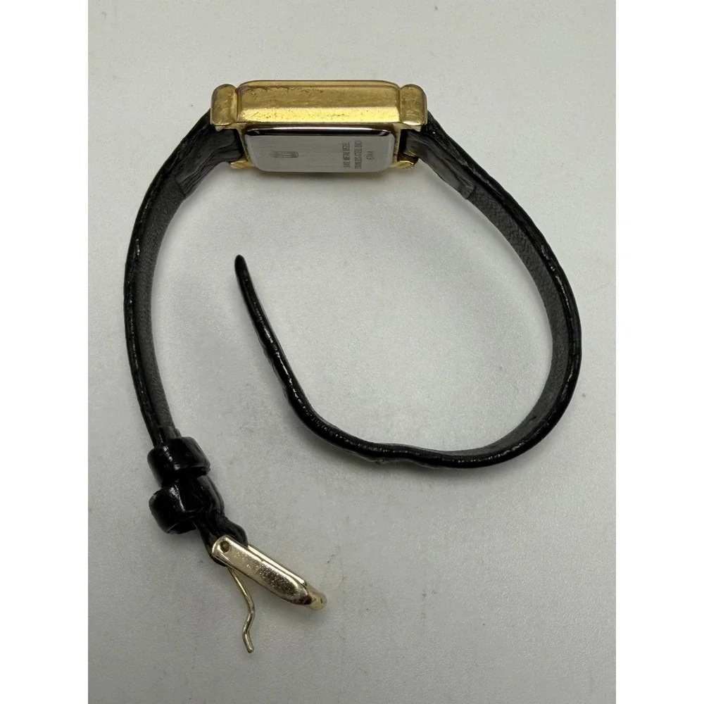 Jules Jurgensen 6744 New Battery Ladies Tank Watch 18MM 6